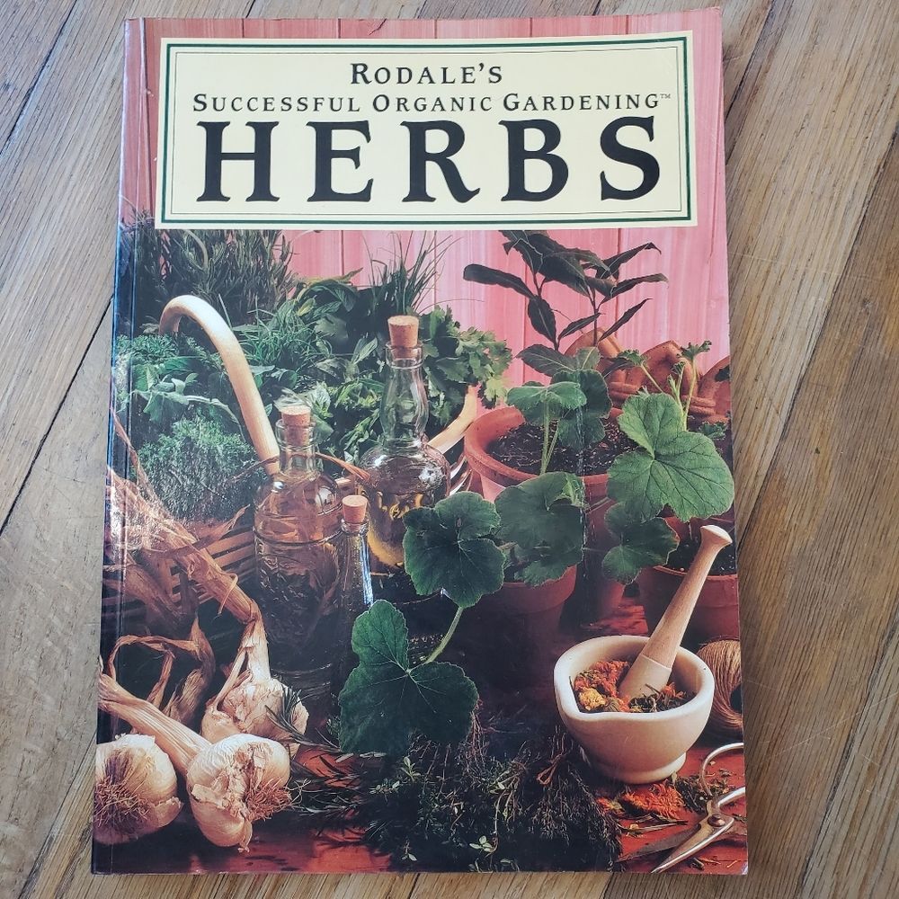 Rodales‎ Successful Organic Gardening Herbs Paperback Book Vintage